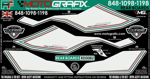 Ducati 1098 1198 848 rear - rear, seat