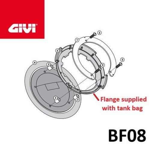 Givi kappa bf08 tanklock - bf08,
